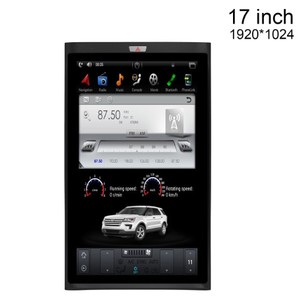 Reproductor multimedia para coche, pantalla vertical de <span class=keywords><strong>17</strong></span> pulgadas, Android 9,0, vídeo, pantalla táctil, para Ford Transition 2016 - Product Image 2