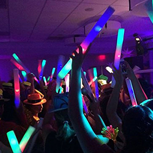 LED yanıp sönen sopa dahil 3 pil Glowsticks yanıp sönen değnek <span class=keywords><strong>Glow</strong></span> renk değiştirme işık sopa karanlık parti