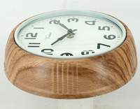 Produsen Jam Dinding Kayu Imitasi Analog Kustom Murah