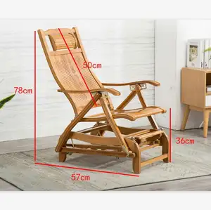 Freizeit erwachsene nickerchen falten haushalt bambus stuhl/liegestuhl/schaukel stuhl