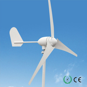 Turbina aerogeneradora de eje Horizontal, pequeño sistema de energía solar híbrido de viento, 12v, 24v, fabricante de china, 2kw - Product Image 2