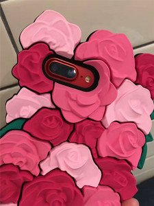 3D Romantico Rosa Molle Del <span class=keywords><strong>Silicone</strong></span> Posteriore Del Gel Della Copertura di Caso per il <span class=keywords><strong>iPhone</strong></span> 7/7plus/6/6s/6plus/<span class=keywords><strong>5</strong></span>/5s/SE - Product Image 5