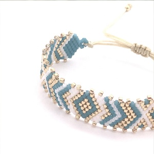 MI-B190006 बोहेमियन boho Moyamiya boho कंगन miyuki 2019 नई ज्यामितीय मनका कंगन पुरुषों कंगन यूनिसेक्स