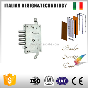 Profil européen <span class=keywords><strong>3</strong></span> <span class=keywords><strong>Points</strong></span> <span class=keywords><strong>Double</strong></span> <span class=keywords><strong>Serrure</strong></span> à <span class=keywords><strong>Clé</strong></span> de Porte En Acier Matériel Corps pour Portes Blindées Acceptable 85*73/85*63mm NC; ZHE - Product Image 4