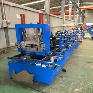 C60-250 Completamente Automatico Regolabile C Purline Formatura Macchine automatico c z arcareccio rullo che forma macchina