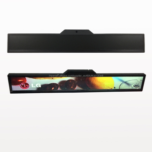 Amplia <span class=keywords><strong>tienda</strong></span> de abarrotes, anuncios digitales electrónicos, 6.85 * 3 pulgadas, pantalla LCD de borde de estante - Product Image 2