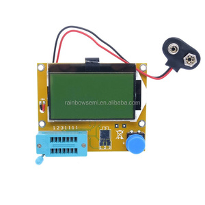 Mega328 transistor tester M328 LCR-T4 ESR Meter LCR led Transistor Tester de triodo capacitancia MOS PNP/NPN