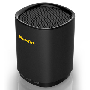 Bluedio micro Hifi Soundbox haut-parleurs métal design TS5 commande vocale intelligente avec carte TF lumière led mini bluetooth-haut-parleur