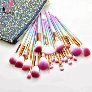 24 pcs Top <span class=keywords><strong>Pas</strong></span> <span class=keywords><strong>Cher</strong></span> brosse pour le <span class=keywords><strong>Maquillage</strong></span> avec Glitter sac <span class=keywords><strong>Meilleur</strong></span> <span class=keywords><strong>maquillage</strong></span> Pinceaux - Product Image 1