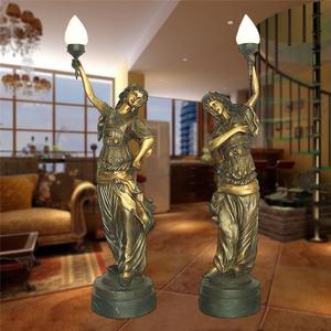 Lampe murale imprimée pour jeunes filles, décoration extérieure, <span class=keywords><strong>statue</strong></span> antique, - Product Image 2