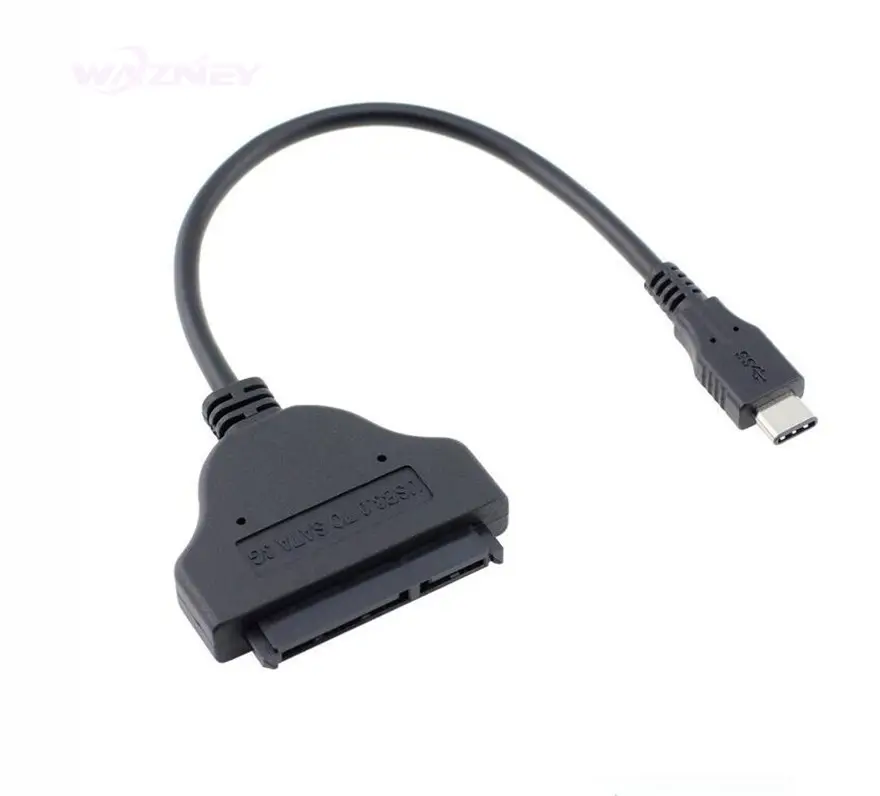 Typ c USB-C zu Sata-Konverter USB 3.1 Typ-C zu SATA 7 22 Pin Adapter kabel Für 2,5 "Festplatten-SATA-SSD-Kabel