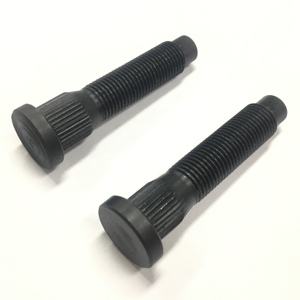 4140 CRMO M12 X 1.25 STUD 13MM SPLINE 50MM THREAD +20MM Wheel Bolts