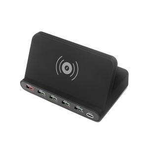 Nuevo <span class=keywords><strong>Cargador</strong></span> Inalámbrico Rápido 2 en 1 para Teléfono Móvil con 6 Puertos USB y Salida de 15W, Llegada en 2019 - Product Image 3