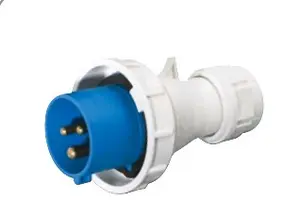 Mennekes tipo phaseLX-0132 / 0232 industrialPlug y Socke ip67 3 Pins 16A / 32A 2 P + E 220 V superficie impermeable montado