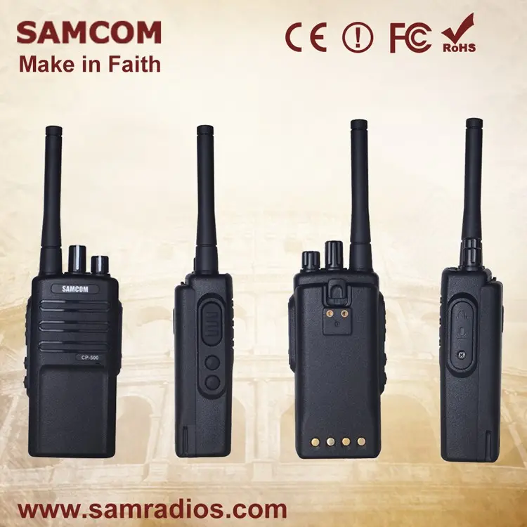 long range cordless Two Way Radio SAMCOM RADIOS CP-500 telsiz