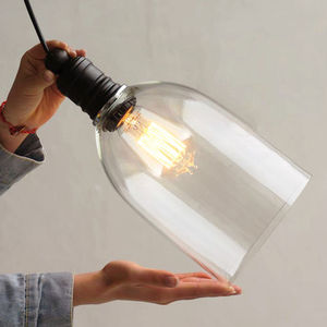 <span class=keywords><strong>Vintage</strong></span> loft industriel lustre noir barre d'escalier suspension - Product Image 2
