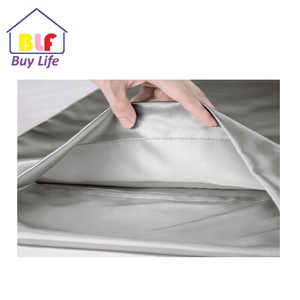 <span class=keywords><strong>Funda</strong></span> de <span class=keywords><strong>almohada</strong></span> satén con cierre sobre - Product Image 3