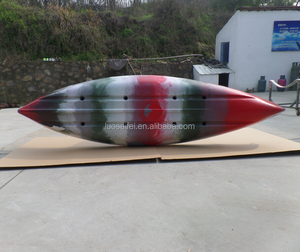 2018 China OEM al por mayor no inflable barato plegable océano plástico canoa Venta kayak individual - Product Image 3