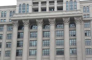 2024 Factory Sales Waterproof Durable <strong>Exterior</strong> <strong>Fiberglass</strong> Decorative Roman <strong>Column</strong> for Real Estate
