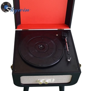 Usb Sd Bleu dent Disque <span class=keywords><strong>Vinyle</strong></span> Tourne-Disque Avec Trois Vitesses - Product Image 6