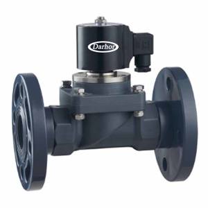 UPVC 耐酸碱盐水 1/2 英寸防腐电磁阀 耐腐蚀 - Product Image 5