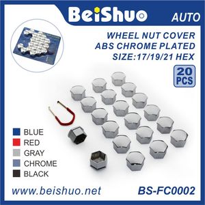 <span class=keywords><strong>Cache</strong></span>-écrou de roue en plastique ABS <span class=keywords><strong>17</strong></span>/19/21 mm <span class=keywords><strong>Cache</strong></span>-boulon - Product Image 4