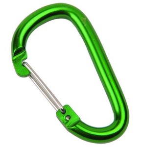 Mousqueton en aluminium avec barre de poussée en acier pour camping en plein air ou sac à dos - Product Image 1