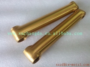 Brazos de manivela para bicicleta BMX personalizados XACD, hechos por ti, juego de manivela con color dorado, brazos de manivela BMX con anodizado dorado - Product Image 6