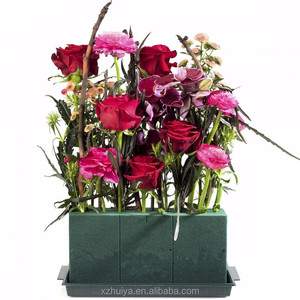 Fábrica al por mayor, oasis <span class=keywords><strong>aspac</strong></span>, espuma floral fresca verde, espuma floral húmeda para decoración de flores - Product Image 2