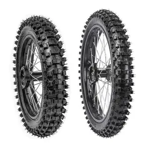 Front 70/100-17 + Rear 90/100-14 Wheels Tires For Dirt Pit Bikes Tires and Rims Inner tubes