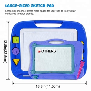 Vendita calda Doodle Board Jumbo Size tavolo da disegno magnetico cancellabile scrittura schizzo <span class=keywords><strong>Pad</strong></span> per i bambini - Product Image 6