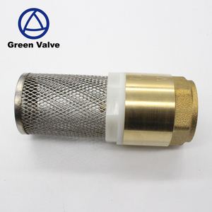 Vanne <span class=keywords><strong>de</strong></span> retenue femelle filetée Green-GutenTop en acier inoxydable avec filtre en maille et pied en laiton avec filtre - Product Image 6