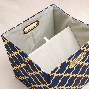 Puro tela de alta calidad de producción artesanal, caja de almacenamiento de doblar <span class=keywords><strong>ropa</strong></span>, juguetes los organizadores - Product Image 3