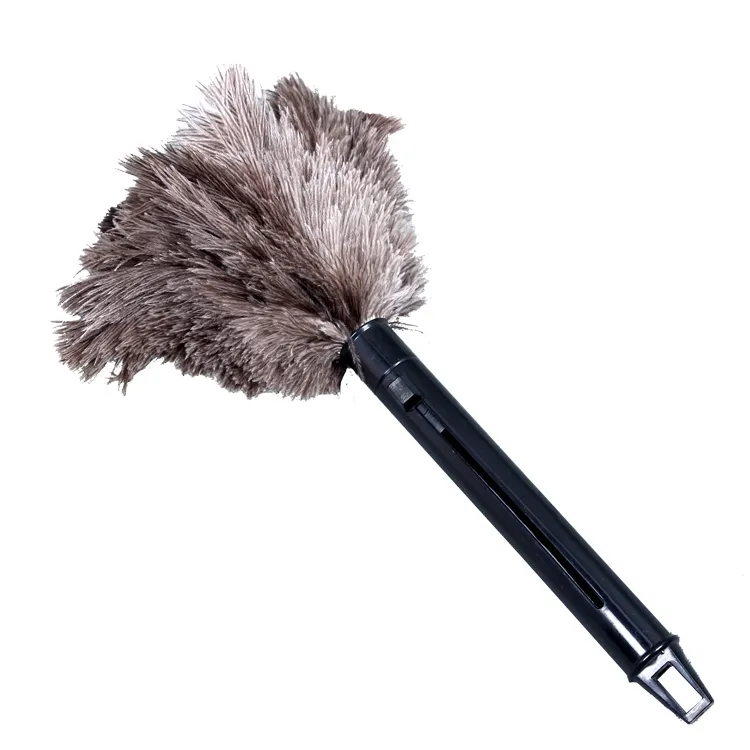 Duster Cleaning New Retractable Ostrich Feather Duster For Cleaning Car Screen Furniture Ceiling Fans Blinds