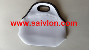 Borsa Termica in Neoprene Bianca Vuota per Sublimazione Personalizzata - Product Image 3