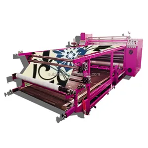 1.8 M width blanket with roller automatic separation roll to roll heat press sublimation machine