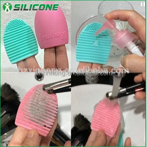 Nuevos productos calientes de silicona Brushegg cepillo de limpieza huevo / cepillo del maquillaje <span class=keywords><strong>clener</strong></span> - Product Image 6