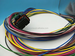 Высококачественный жгут проводов Motec/Haltech ECU 34 PIN Female DTA S60 И S80, соединитель жгута проводов с клеммой EM4/48 - Product Image 3