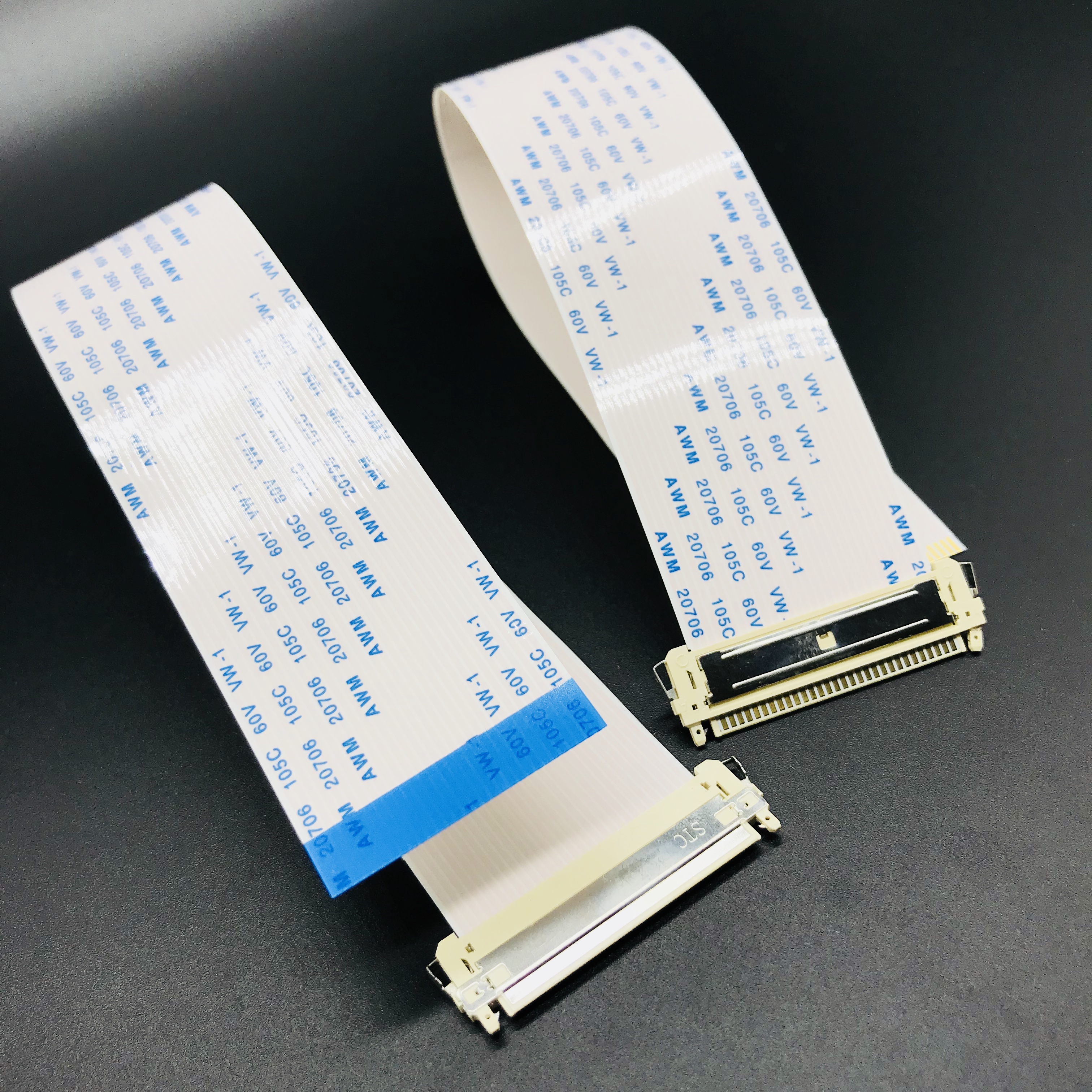 AWM 20706 105C 60V VW-1 30 Pin 1.0mm Pitch B Type Lvds FFC