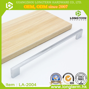 China precio bajo de la fábrica OEM ODM <span class=keywords><strong>moderno</strong></span> salón oculta manijas del cajón del gabinete de cocina de aleación de zinc - Product Image 1