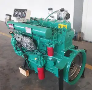 Weifang semprotan mesin Set Generator Set mesin Diesel 6 silinder 130kW 160kVA