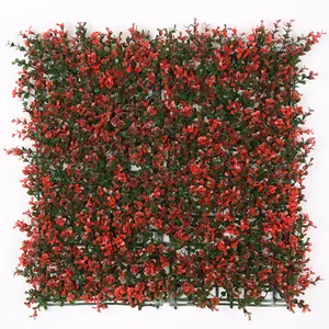 50x50cm Real Touch Technology uv proof synthetic hedge mat artificial grass decoration plant wall landscape