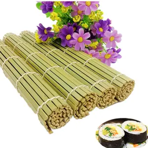 Натуральный, полезный, простой в использовании бамбуковый роликовый коврик для суши, набор для приготовления суши