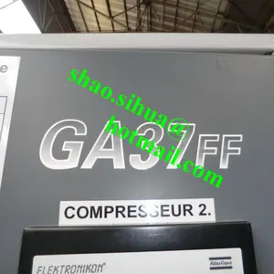 Compresseur d'air à vis ATLAS atco, pour moteur essence, VSD - 37 KW -GA 37 VSD