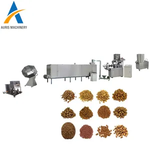 Hot selling automatic floating fish feed food extruder machine