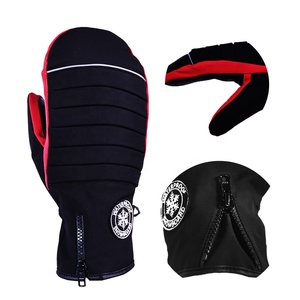 JACKCOME Gants <span class=keywords><strong>de</strong></span> <span class=keywords><strong>sport</strong></span> chauds d'hiver Gants d'hiver imperméables Gants <span class=keywords><strong>de</strong></span> ski en cuir <span class=keywords><strong>de</strong></span> chèvre Gants <span class=keywords><strong>de</strong></span> snowboard coupe-vent - Product Image 5