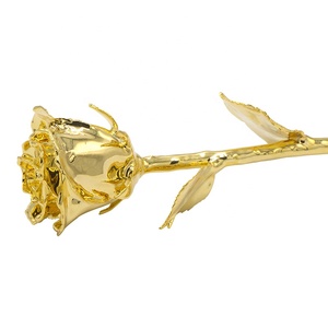 2023 altın yüksek kalite hediye kutusu ile <span class=keywords><strong>Rose</strong></span> daldırma için sonsuza altın gül anneler günü hediyesi, sevgililer günü ve noel hediyesi - Product Image 4