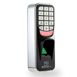 Fuera de línea tarjeta de identificación y contraseña lector del control de acceso de <span class=keywords><strong>la</strong></span> <span class=keywords><strong>huella</strong></span> digital - Product Image 3