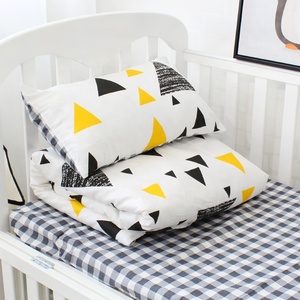 Custom Neonato Culla Nursery Boy Ragazza Sonno Letto Copertura Foglio di 3 Pezzi Set Tessuto di Cotone Con Chiusura Lampo <span class=keywords><strong>Per</strong></span> Biancheria Da Letto Del Bambino - Product Image 6