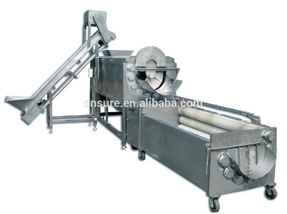 Capacity 30-1000kg/h chips machines potato chips making line frozen french fries production line